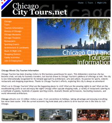 Chicago Tours Website